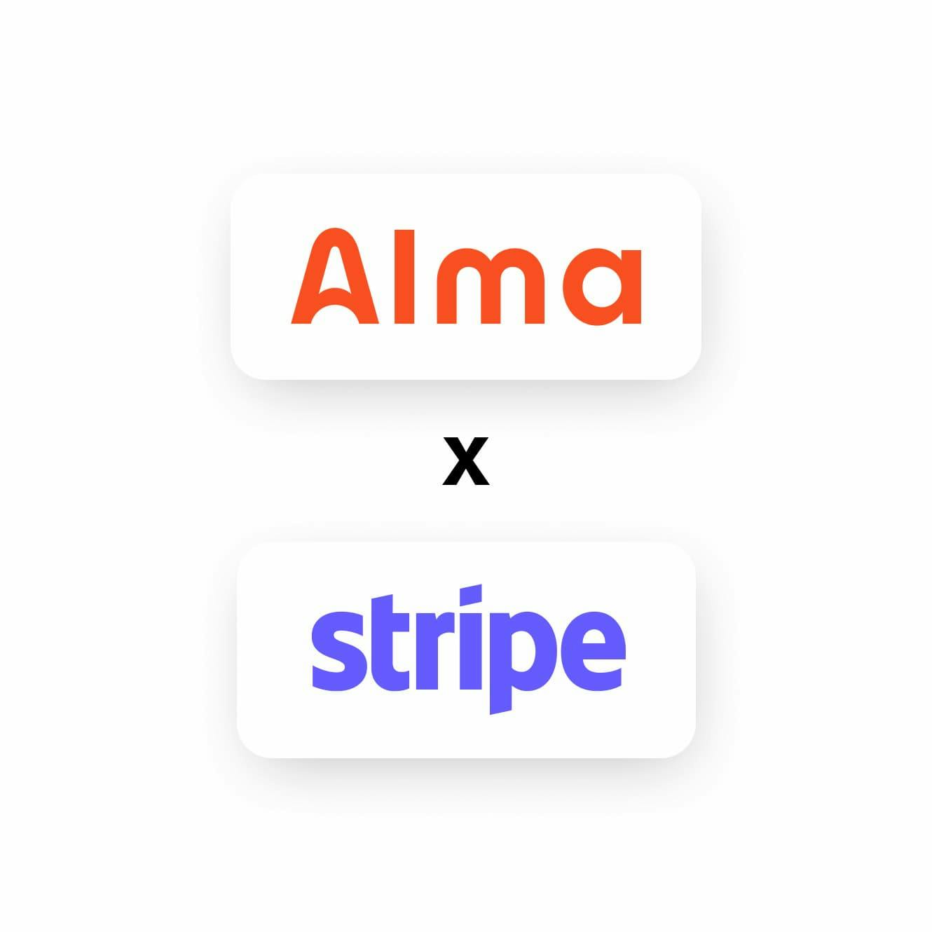 Partenariat entre Alma et Stripe pour proposer le paiement fractionné via votre PSP